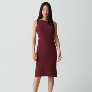 Theory Flared Dress in Admiral Crepe Size 2